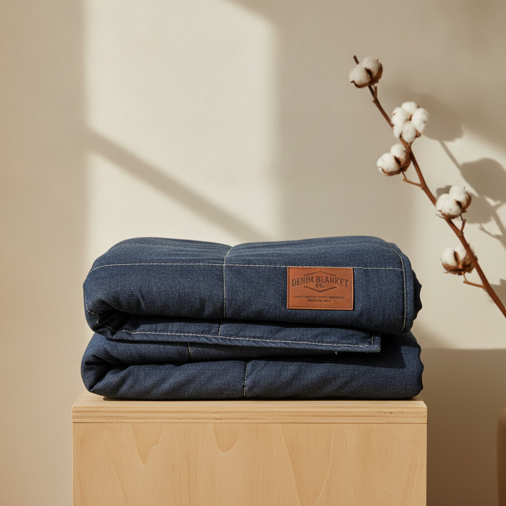Denim Blanket Co. product showcase