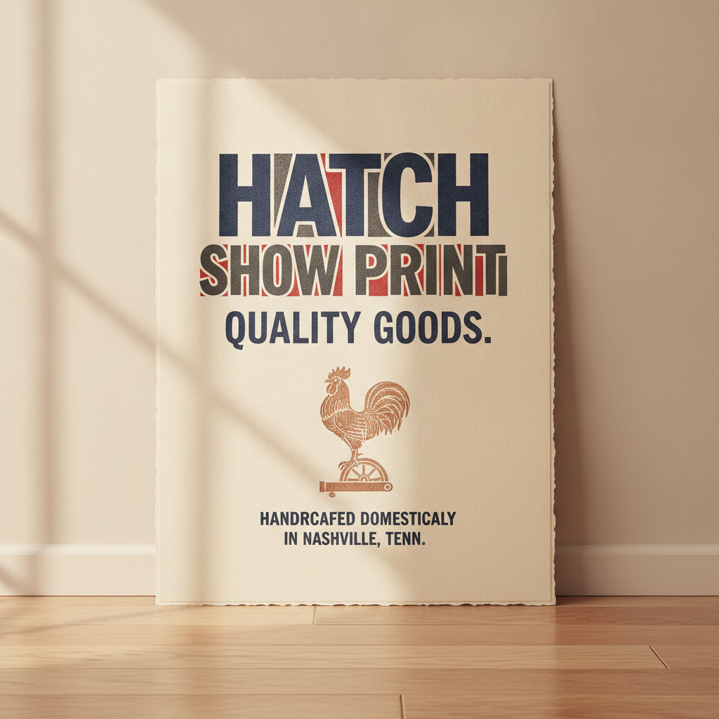 Hatch Show Print product showcase