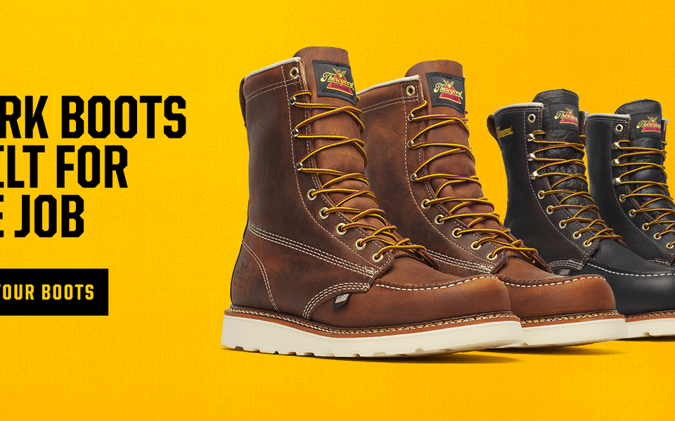 Thorogood boots authentic product preview