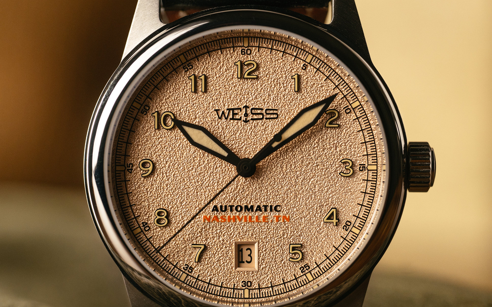 Weiss Watch Co. authentic product preview